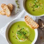 Veloutée de petits pois