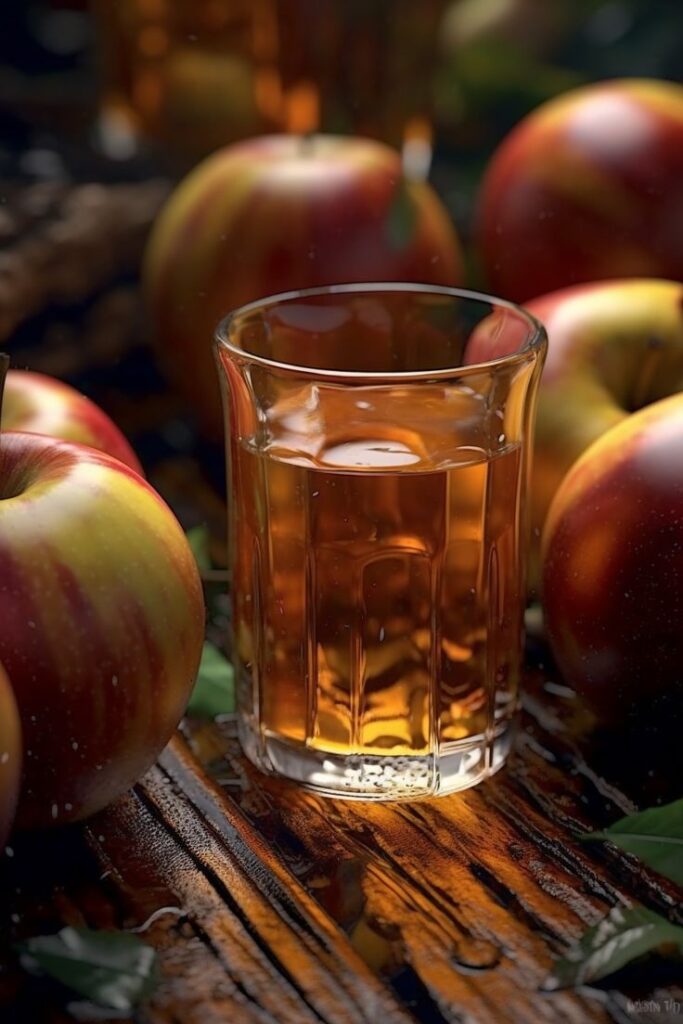 jus de pomme pressé